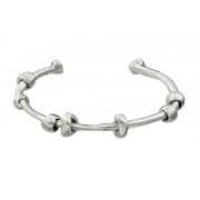 'Anillos'Sterling Silver Bangle 'Anillos'Sterling Silver Bangle